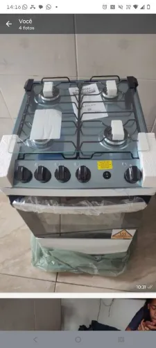 Vendo fogão novo nunca usado na caixa 