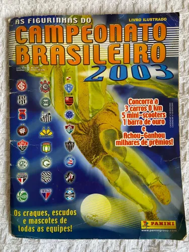 Álbum completo Brasileirão 2003