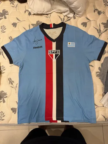 Camisa São Paulo retrô Lugano