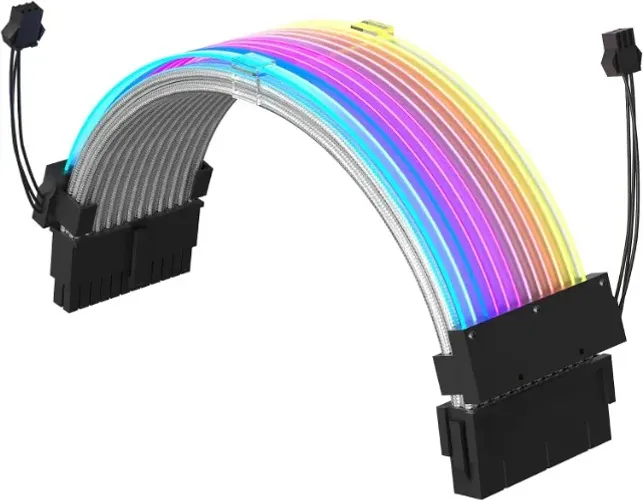 Cabo Extensão Redragon 24 Pinos ATX ARGB para Placas-Mãe - Novo Lacrado