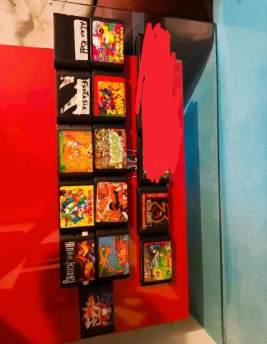 Lote 13 jogos de Mega Drive Genesis LEIA O ANÚNCIO Completamente!