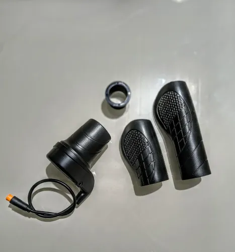 Acelerador de bike elétrica de meio punho OUXI
