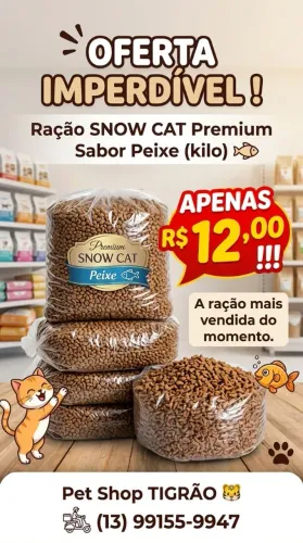 RAÇÃO GATOS 