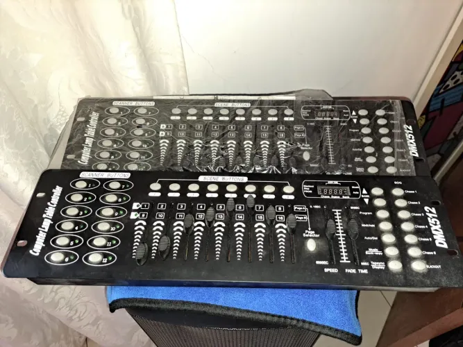 Mesa de iluminação DMX512 NOVA
