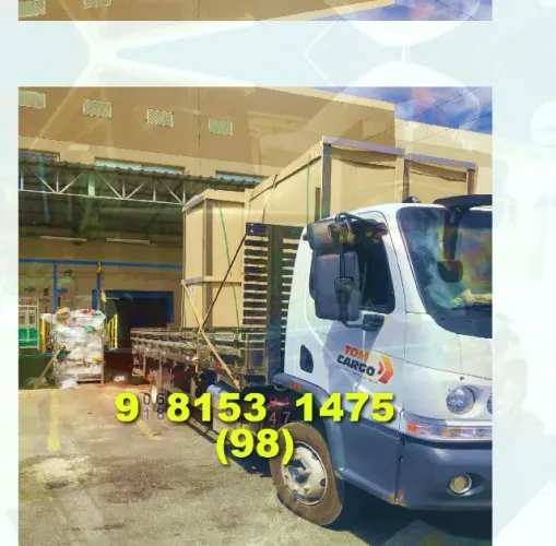 Frete! Transporte de Cargas com carreta + segurança e qualidade!