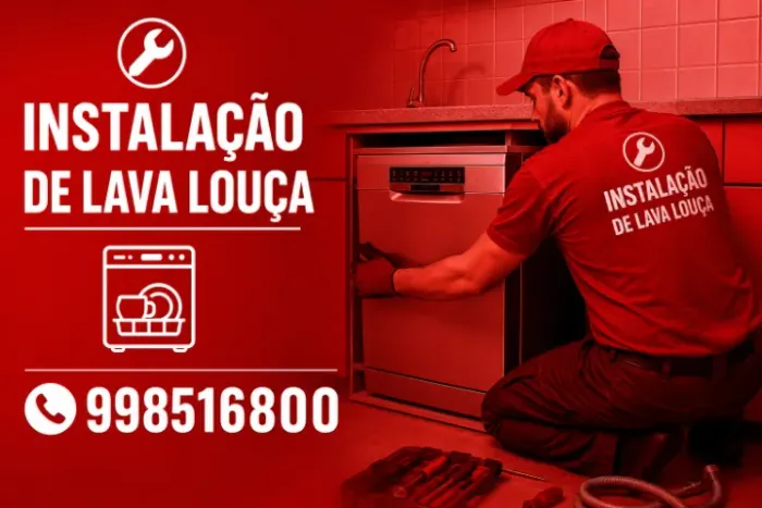 instalação de lava louça preço bom