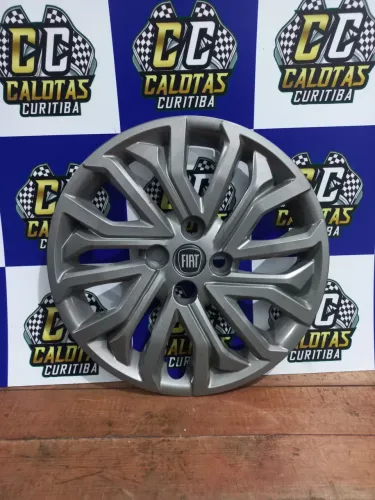 Calota Fiat Argo e Cronos aro 15 Grafite original em otimo estado. Enviamos
