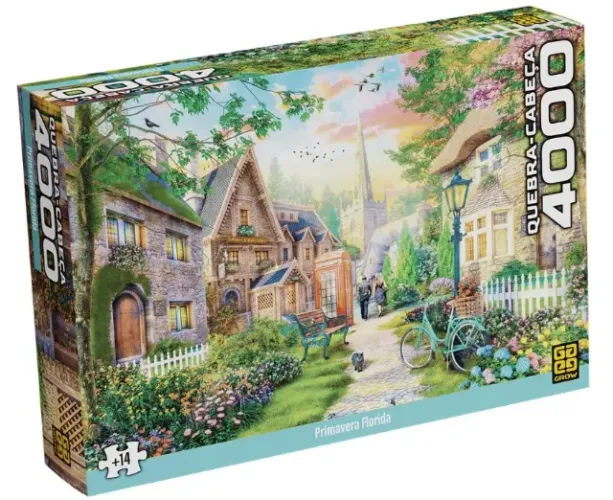 Quebra Cabeça 4000 Peças - PRIMAVERA FLORIDA - Grow