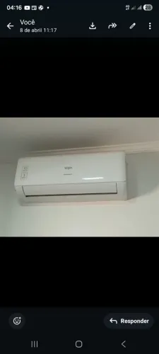AR CONDICIONADO 9000 BTUS ELGIM, SEMI NOVO 1250,00