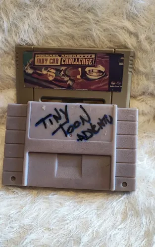 Jogo super Nintendo, Tiny Toon e Michael andrettis