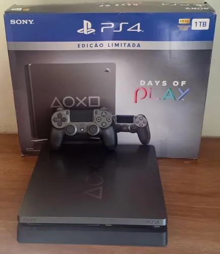 Vendo Playstation 4 D E S B L O Q U E A DO Edição Especial