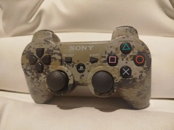 Controle PS3 original camuflado