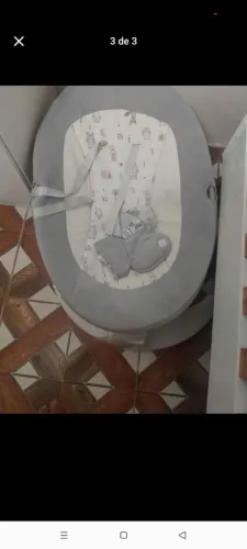 Cadeira de balanço elétrica de bebê