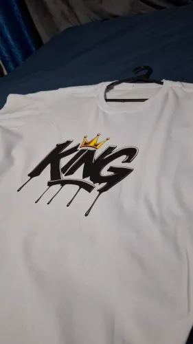 Camisa estampa King