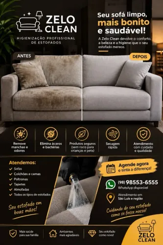 Limpeza de estofados 