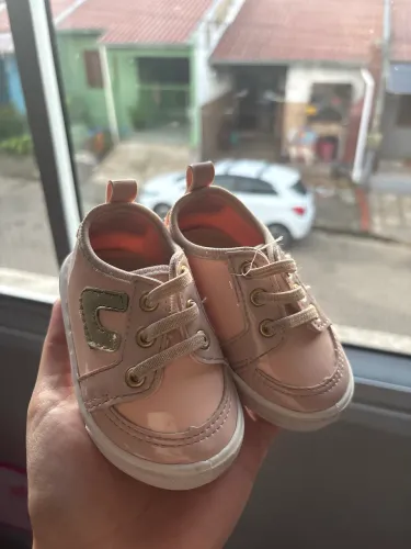 Tênis infantil menina pimpolho tamanho 18