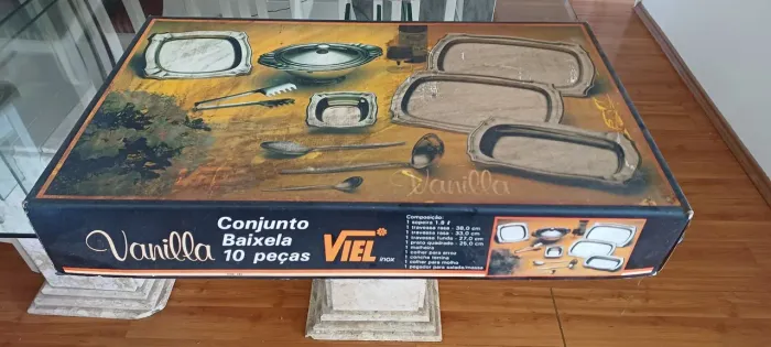 Conjunto Baixela 10 peças VANILLA Viel Inox