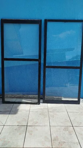Porta janela de vidro