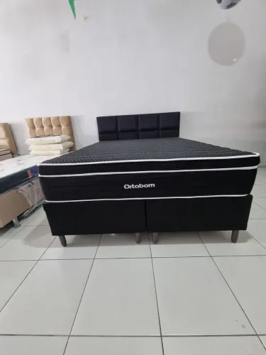 ORTOBOM QUEEN CAMA BOX DE MOLAS ENSACADAS INDIVIDUALMENTE 