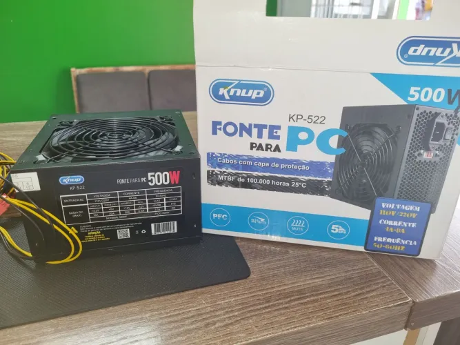 Fonte para PC 500w Knop