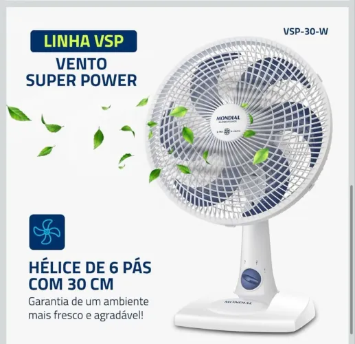 Ventilador de mesa Mondial