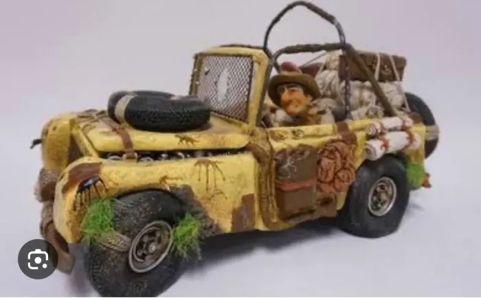 Jeep decorativo guilhermo Forchino