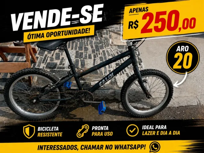 Bicicleta aro 20.