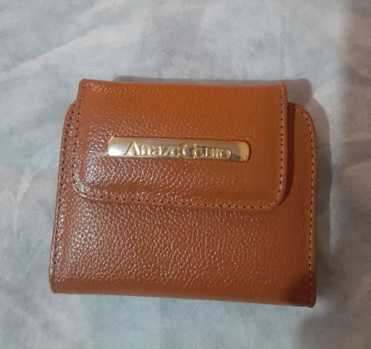 Carteira feminina Arrazo couro 