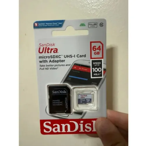 Cartão Memória 64gb Micro Sd 80 Mb/s Ultra Classe 10 - R$ 99,99