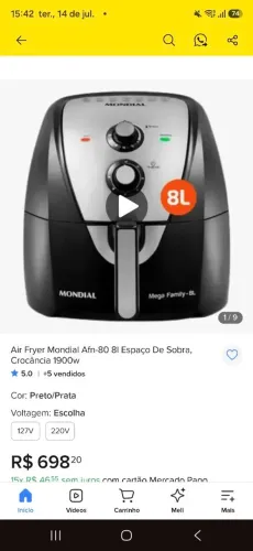 Airfire modial 8litros