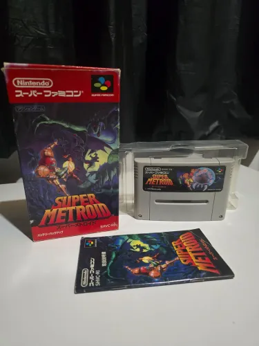 Super Metroid Super Famicom - CIB Original JP - Nintendo