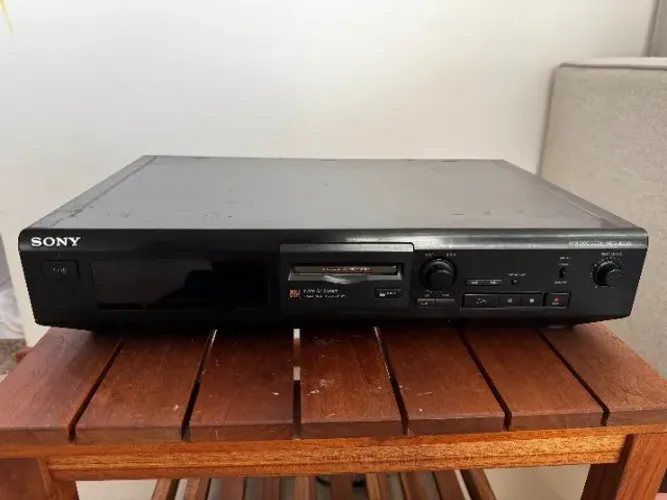 Deck MiniDisc Sony MDS-JE320 - Gravador/Player de MD
