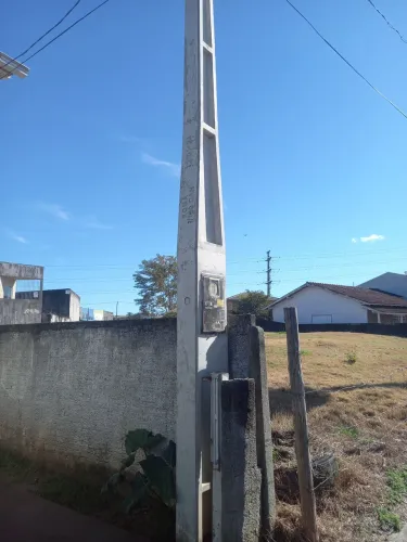 Poste padrão Celesc 1 caixa