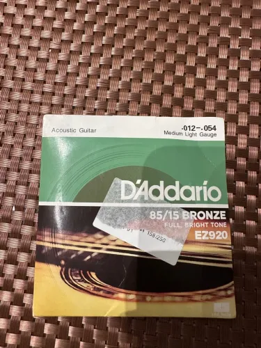 cordas de aço para violão, da marca D?Addario