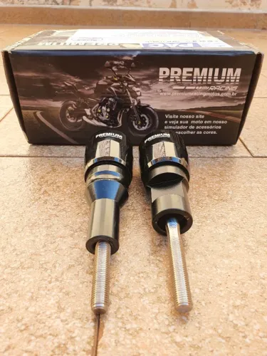 Slider Motor Dianteiro Premium Racing Kawasaki - Zx-6r 636 Zeros (2013/2023)