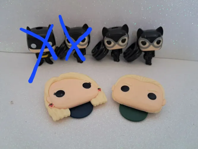 Lote Colecionaveis Funko Kinder Joy DC / Harry Potter