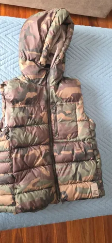 Colete zara kids 8 anos capuz
