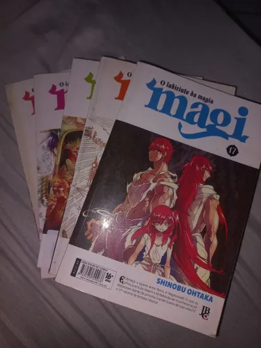 Mangá Magi 13-17