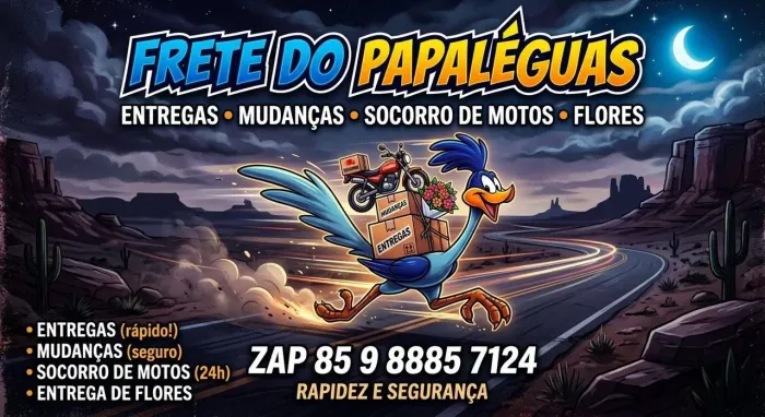 Frete mudanças socorro de motos
