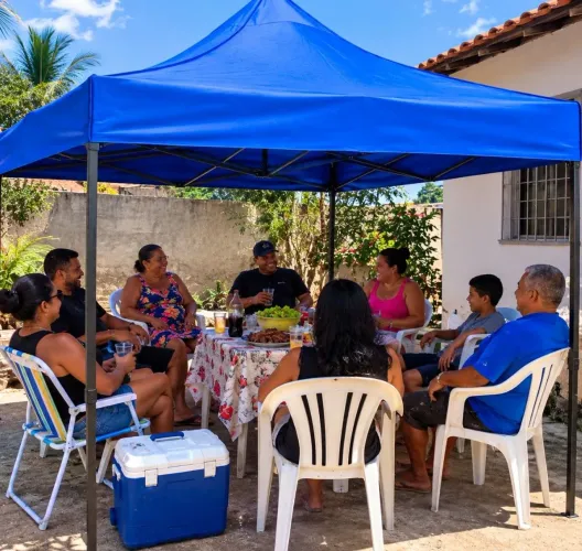 TENDA 3X3 NOVAS LACRADAS CORES DISPONÍVEL AZUL , VERMELHA E VERDE