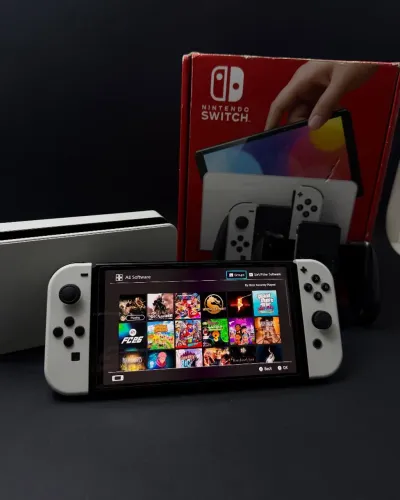 Nintendo Switch Oled desbloqueado 256GB