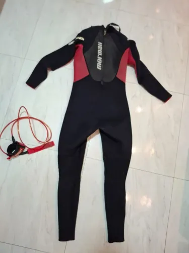 Long John Mormaii 3/2mm  M - Roupa de Borracha / Neoprene Surf +  Leash / Cordinha Surf  