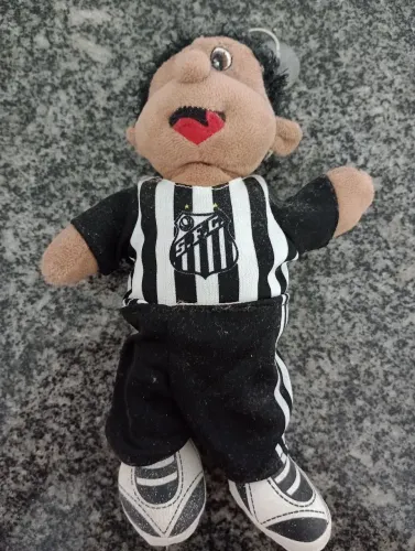 Kit 2 Pelúcias Santos FC e Tigrão Disney Ursinho Pooh Decoração Coleção