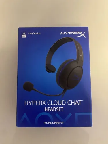 Fone Headset Original Hyperx Playstation com caixa novo e sem uso.