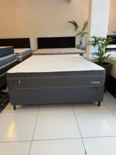 Cama de Casal MANNES NOVA - Entrega GRÁTIS!