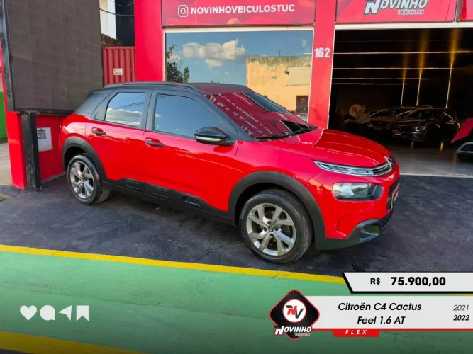Citroen C4 Cactus Feel 1.6 16V Flex Aut. 2022