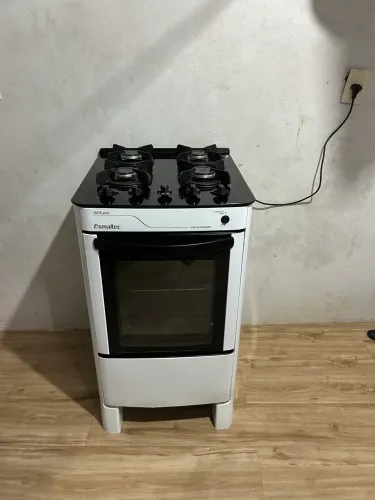 Fogão Esmaltec mesa de vidro