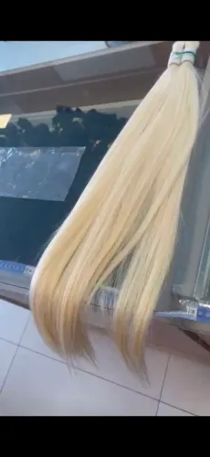 Cabelo Loiro Clássico 65cm