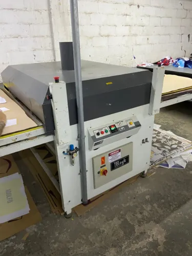 Prensa Térmica Industrial Mogk PTP-1450 100x145 Pneumática - Excelente Estado