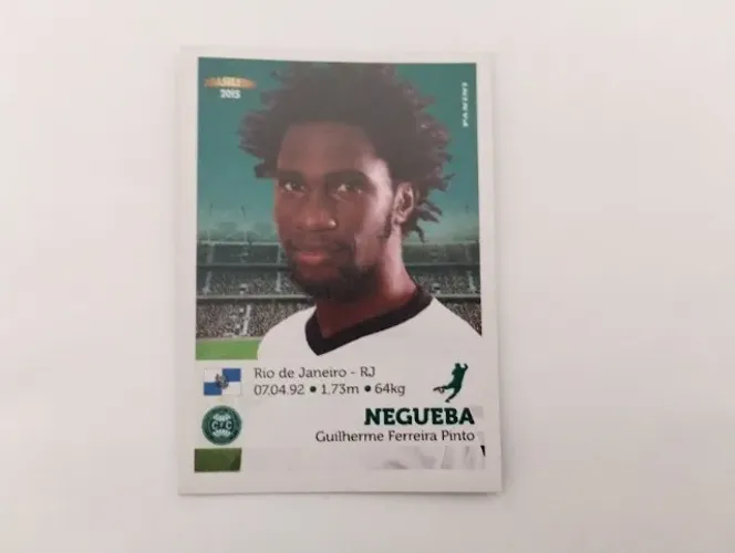 Figurinha Campeonato Brasileiro 2015 - Negueba